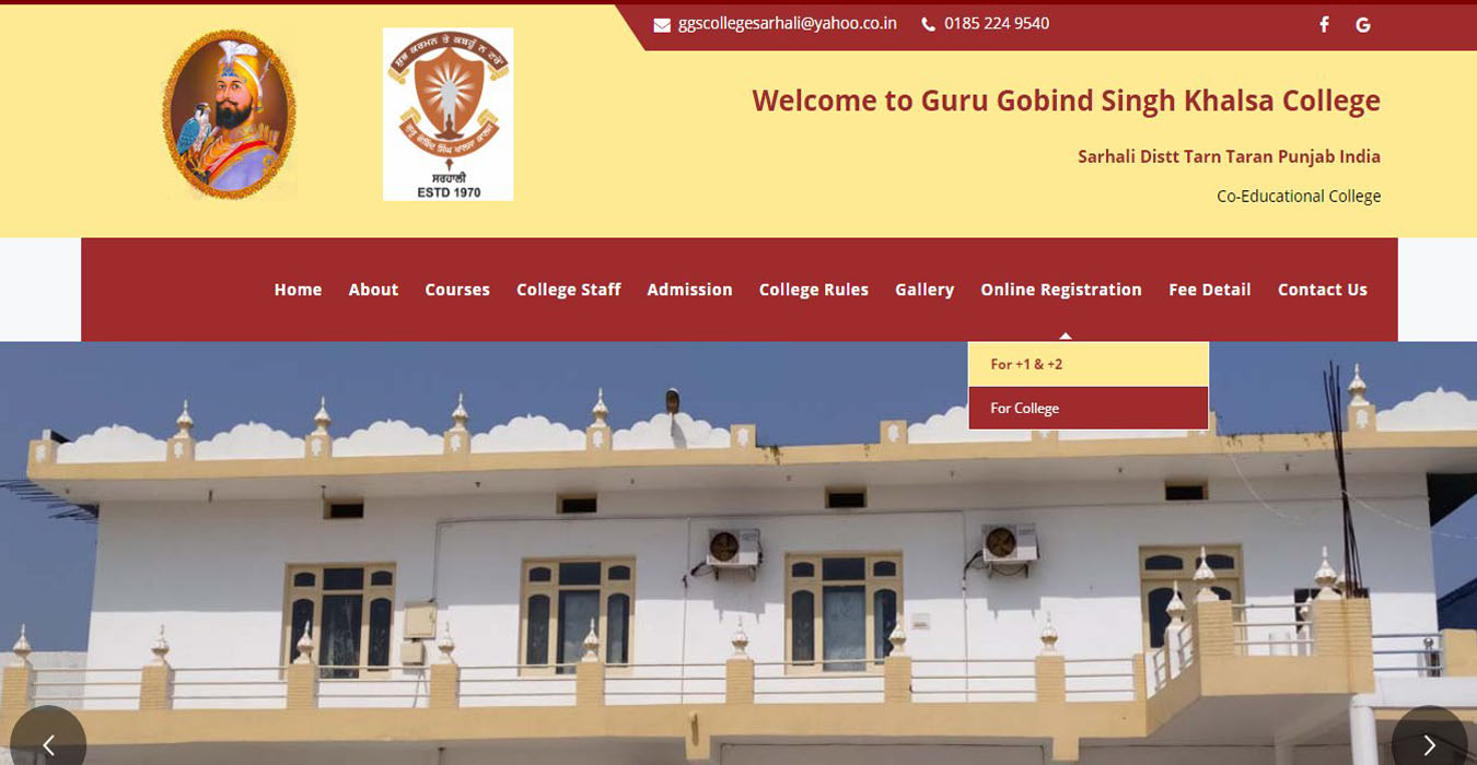 GGS College Sarhali.in